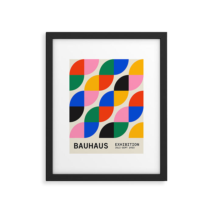 BAUHAUS 04: Exhibition 1923 | Mid Century Series  Framed Art Print Gallery Image 1