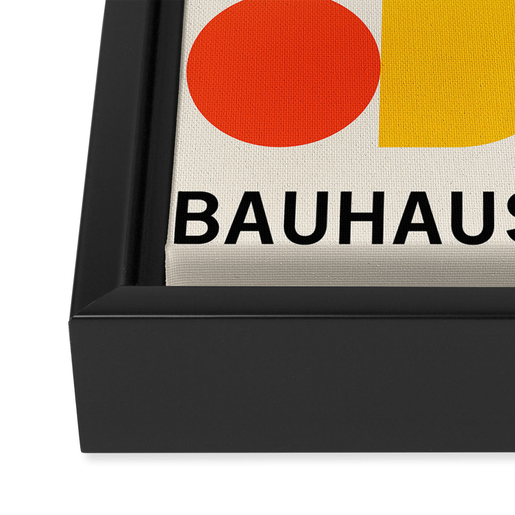 BAUHAUS 06: Exhibition 1923 | Mid Century Series  Framed Canvas Print Gallery Image 3