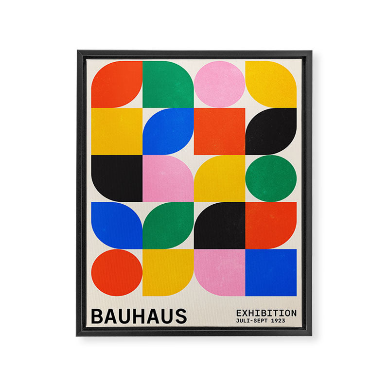BAUHAUS 06: Exhibition 1923 | Mid Century Series  Framed Canvas Print Gallery Image 8