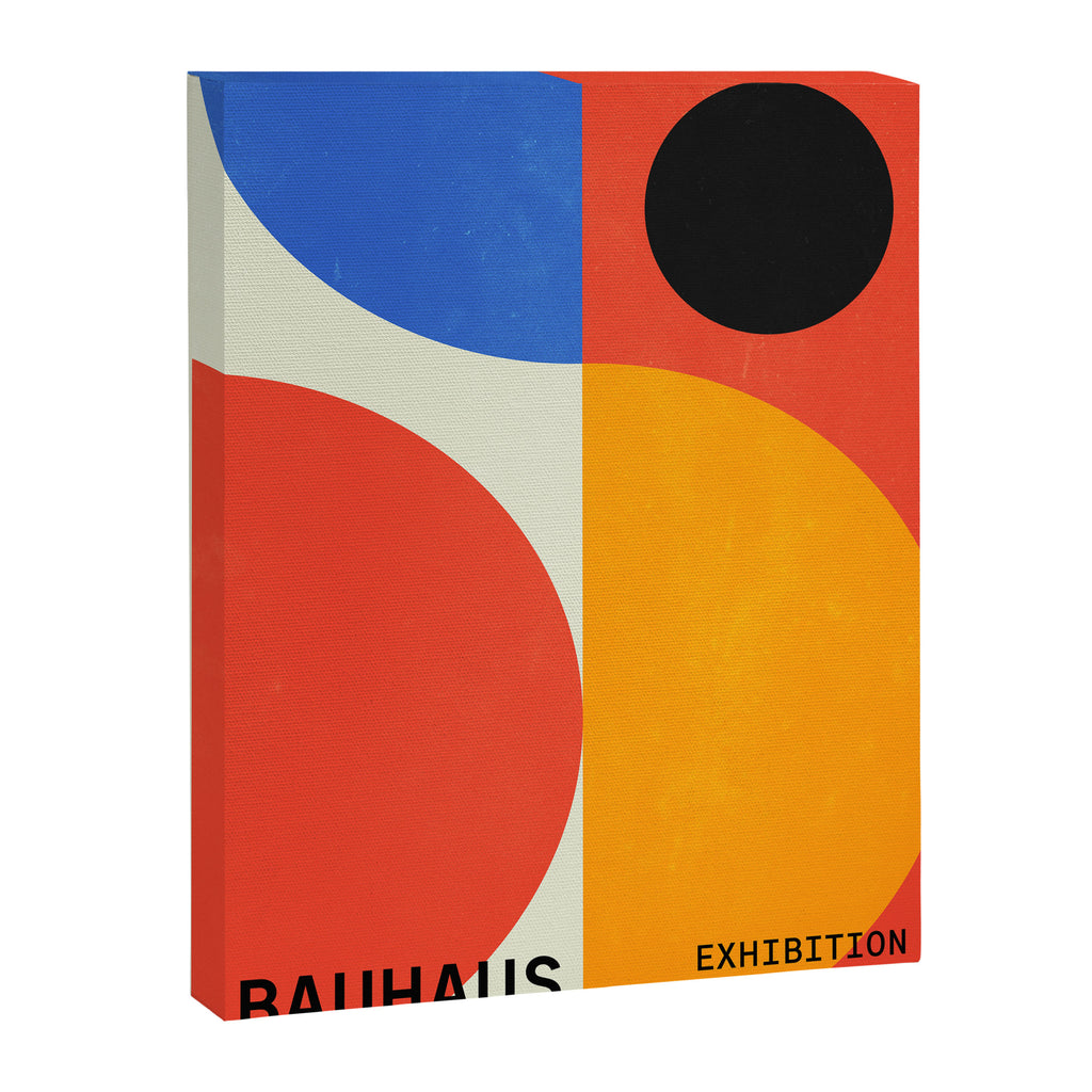 BAUHAUS 07: Exhibition 1923 | Mid Century Series Canvas Print Gallery Image 6