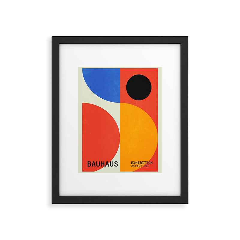 BAUHAUS 07: Exhibition 1923 | Mid Century Series Framed Art Print Gallery Image 5