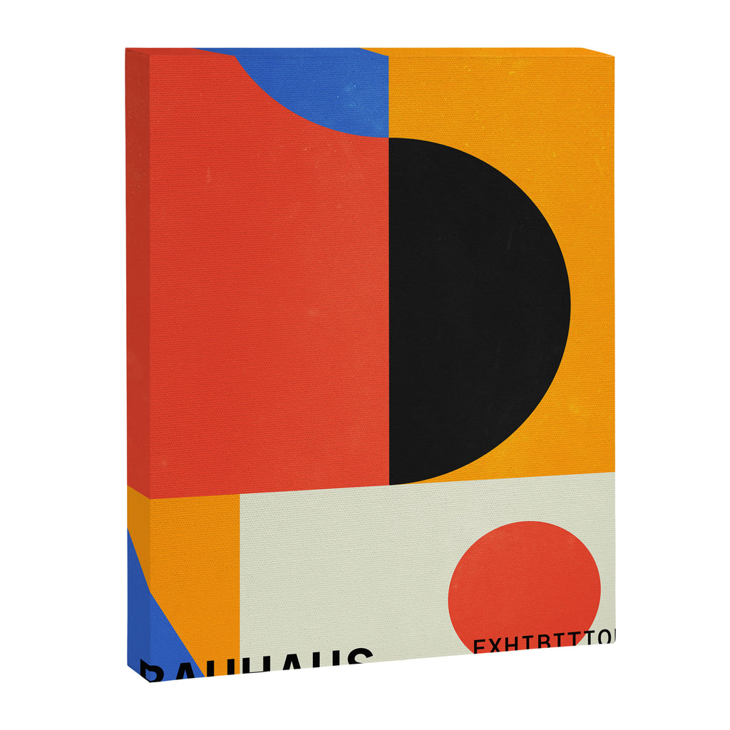 BAUHAUS 08: Exhibition 1923 | Mid Century Series Canvas Print Gallery Image 6