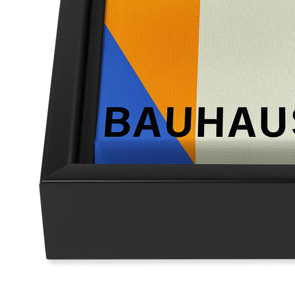 BAUHAUS 08: Exhibition 1923 | Mid Century Series Framed Canvas Print Gallery Image 3