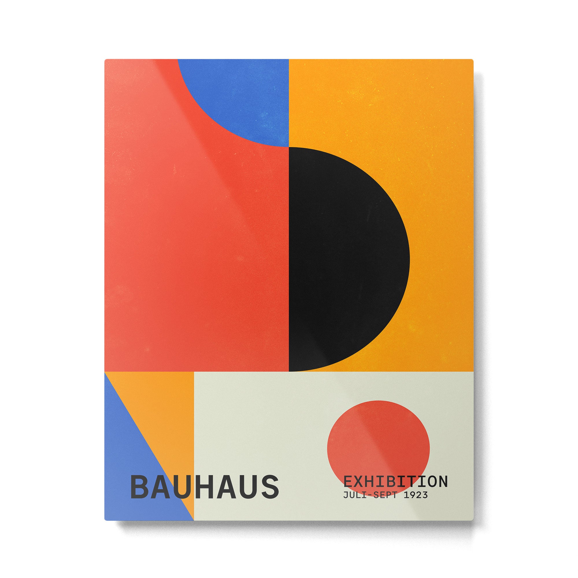 BAUHAUS 08: Exhibition 1923 | Mid Century Series Metal Print Gallery Image 4