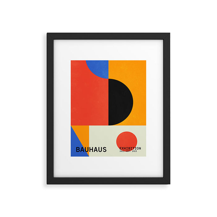 BAUHAUS 08: Exhibition 1923 | Mid Century Series Framed Art Print Gallery Image 1