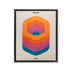 Bauhaus 1919 Exhibition 01 Framed Canvas Print Gallery Image 6