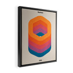 Bauhaus 1919 Exhibition 01 Framed Canvas Print Gallery Image 2