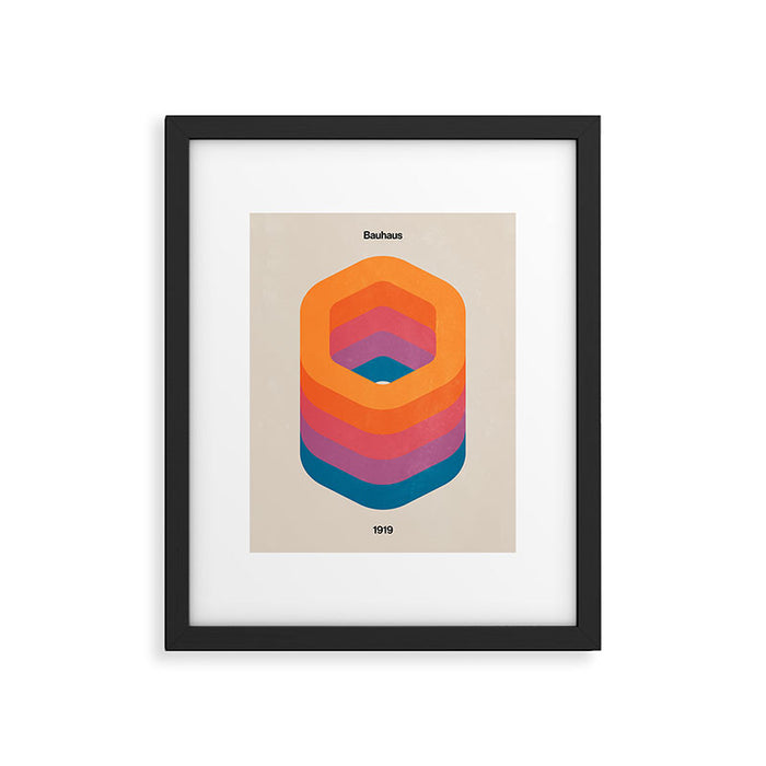 Bauhaus 1919 Exhibition 01 Framed Art Print Gallery Image 1