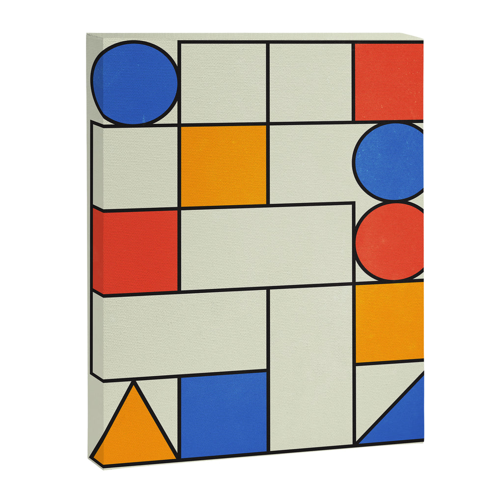 Bauhaus Blocks 02 Canvas Print Gallery Image 6