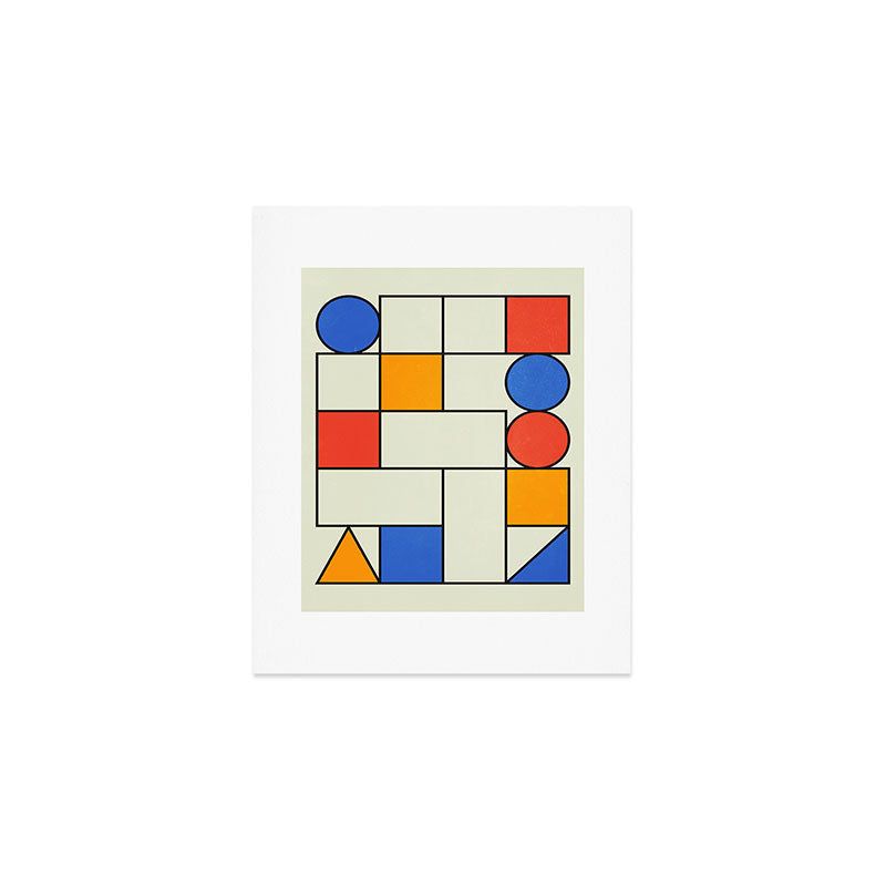 Bauhaus Blocks 02 Art Print Gallery Image 1