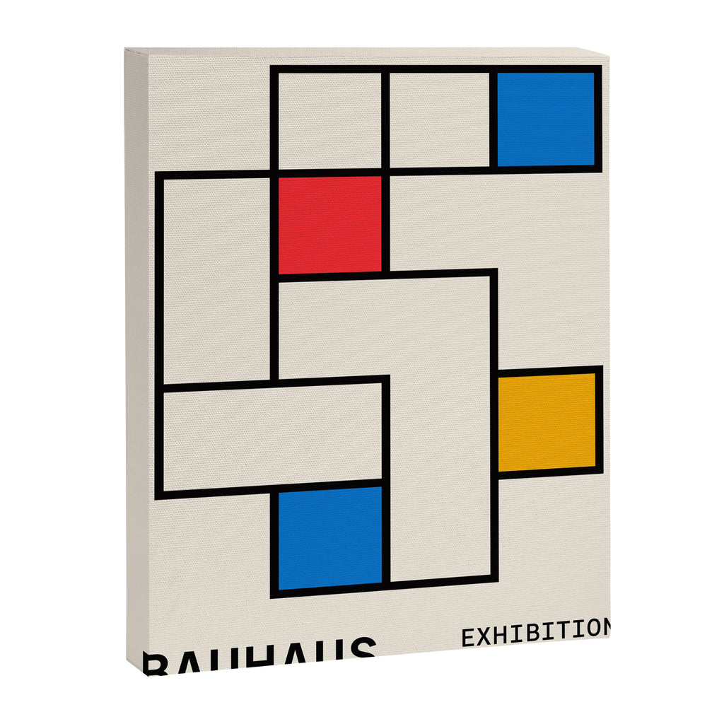 Bauhaus Blocks Canvas Print Gallery Image 6