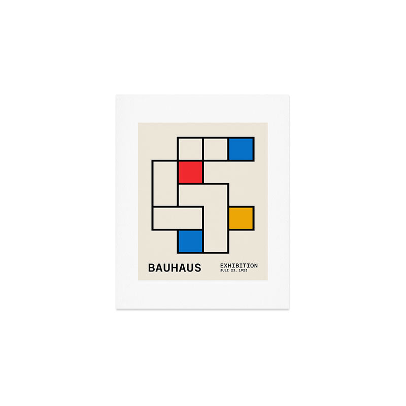Bauhaus Blocks Art Print Gallery Image 1