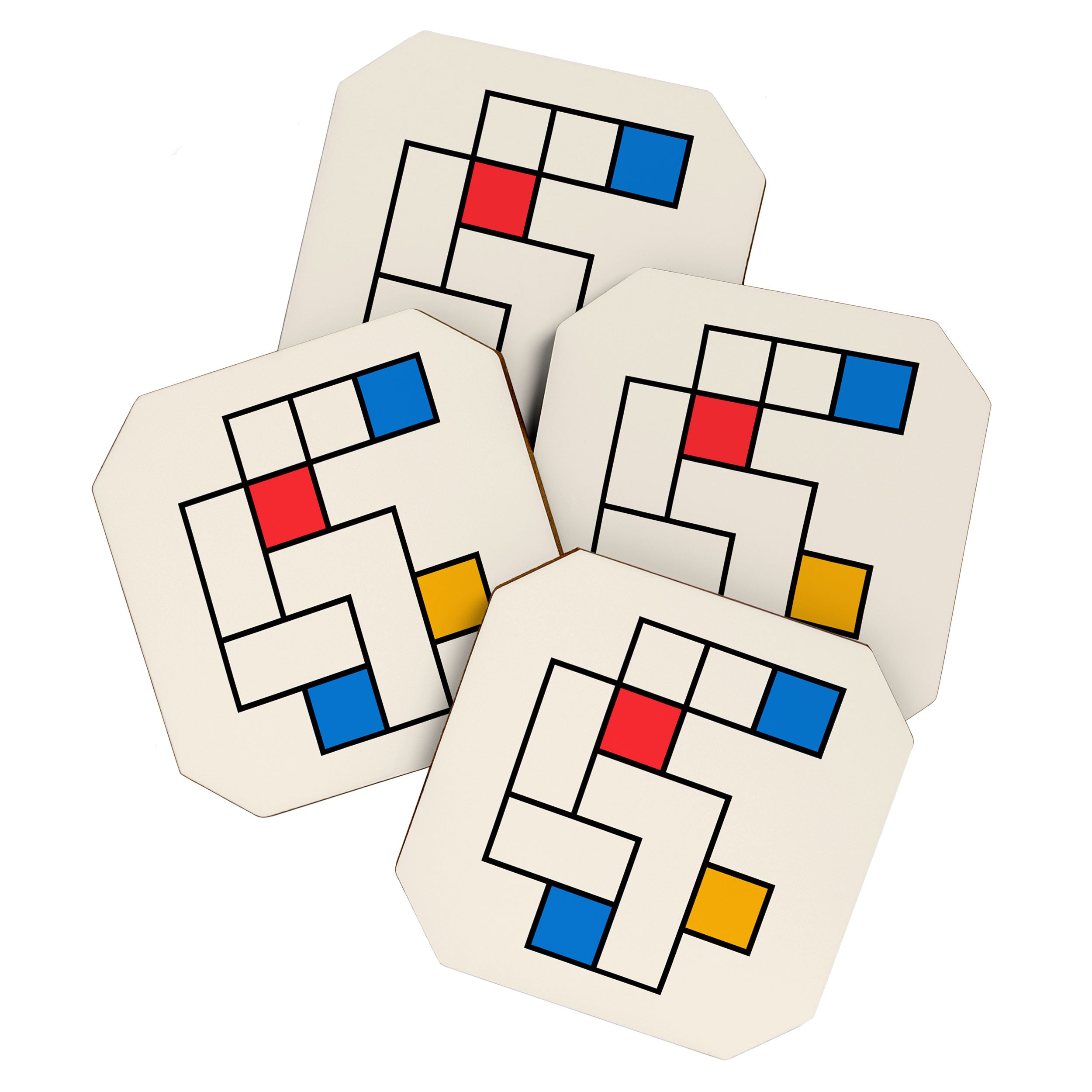 Bauhaus Blocks Coaster Gallery Image 1