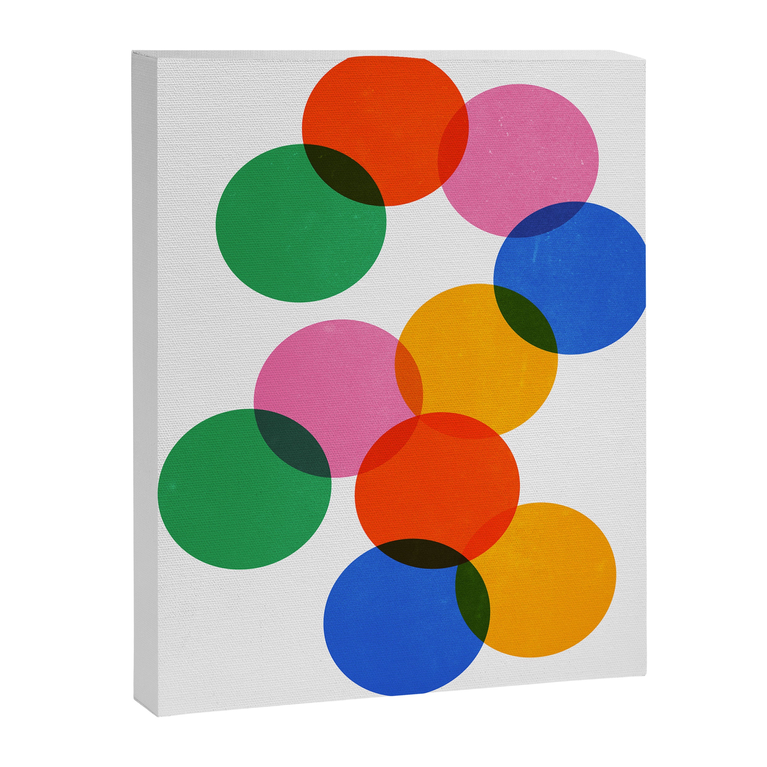 Bauhaus Circle Study Canvas Print Gallery Image 6