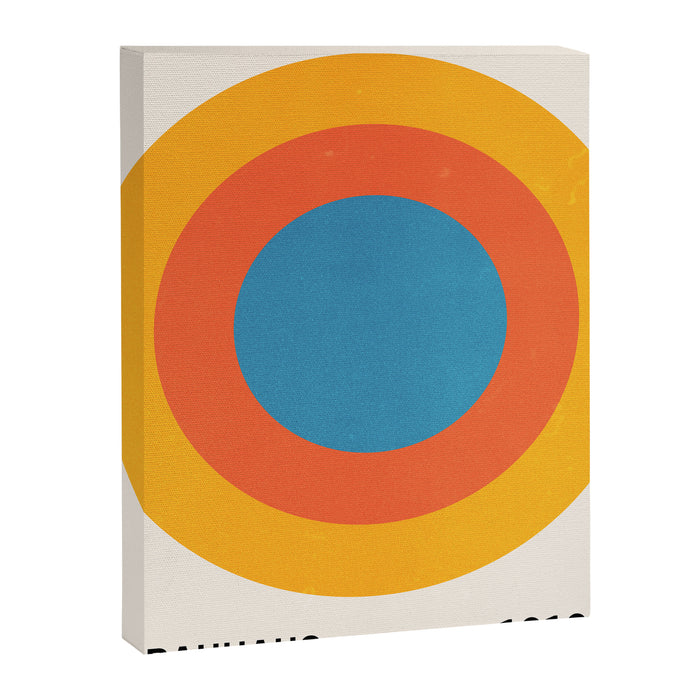Bauhaus Circles: 1919 Exhibition Canvas Print Gallery Image 1