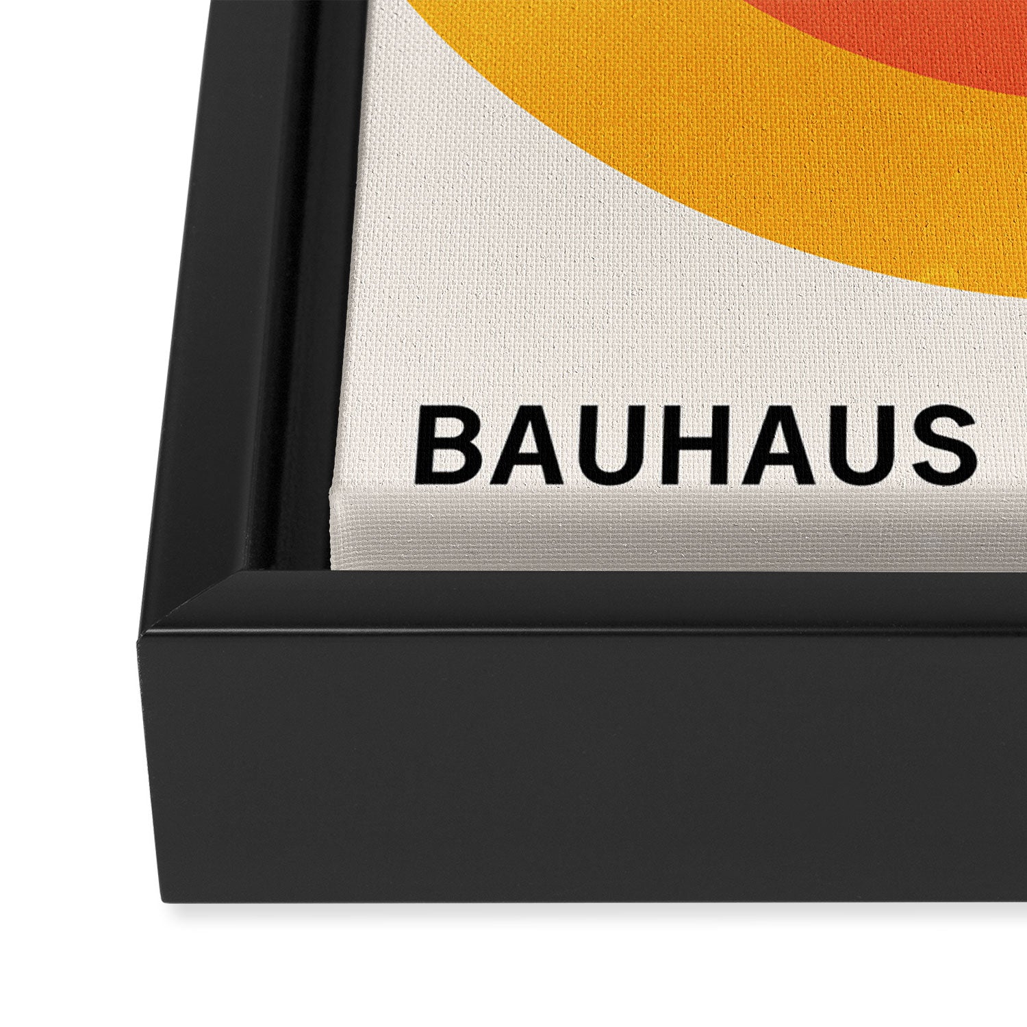 Bauhaus Circles: 1919 Exhibition Framed Canvas Print Gallery Image 3
