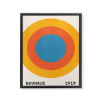 Bauhaus Circles: 1919 Exhibition Framed Canvas Print Gallery Image 6