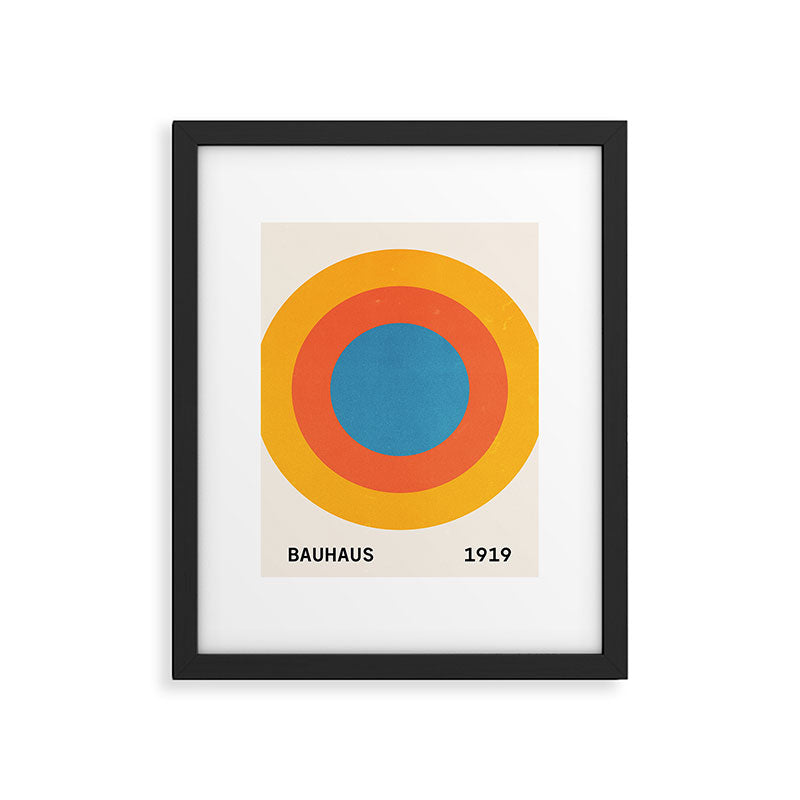 Bauhaus Circles: 1919 Exhibition Framed Art Print Gallery Image 5