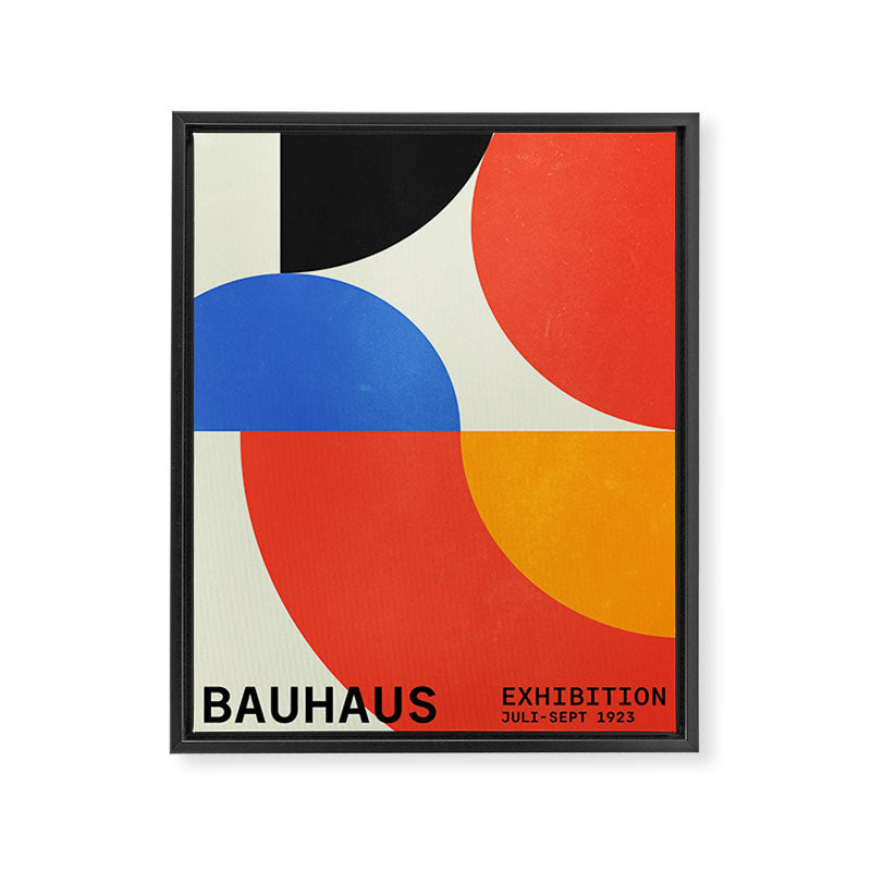 BAUHAUS 02: Exhibition 1923 | Mid Century Series  Framed Canvas Print Gallery Image 6