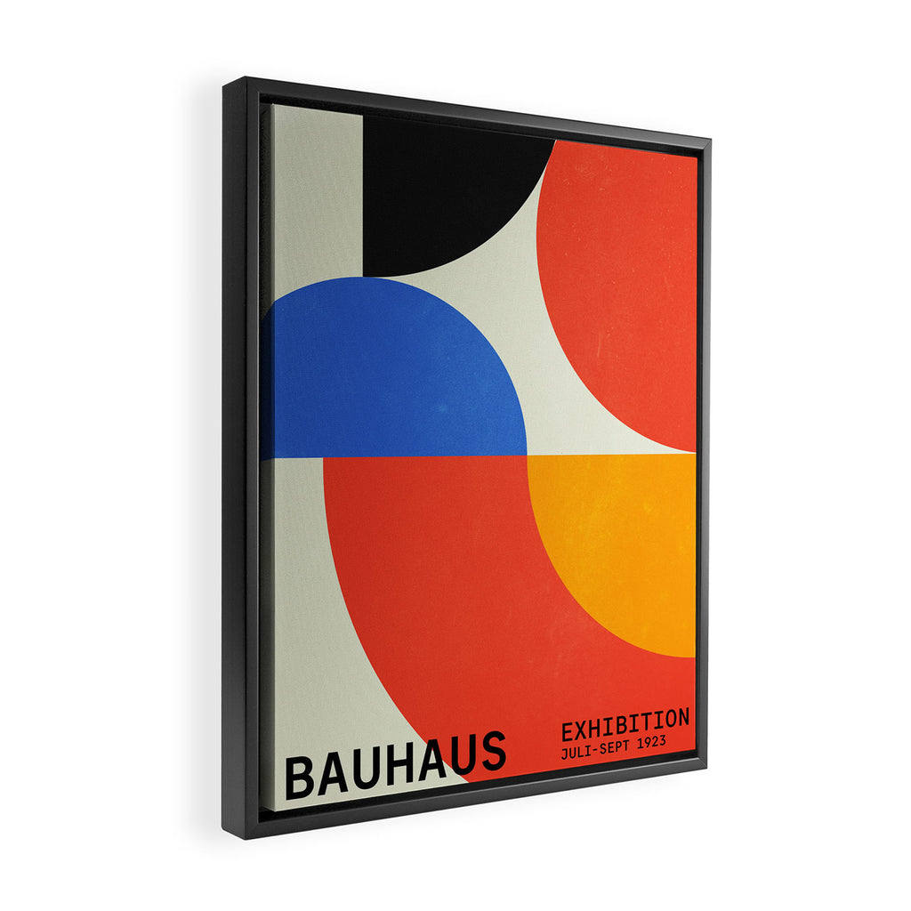 BAUHAUS 02: Exhibition 1923 | Mid Century Series  Framed Canvas Print Gallery Image 2