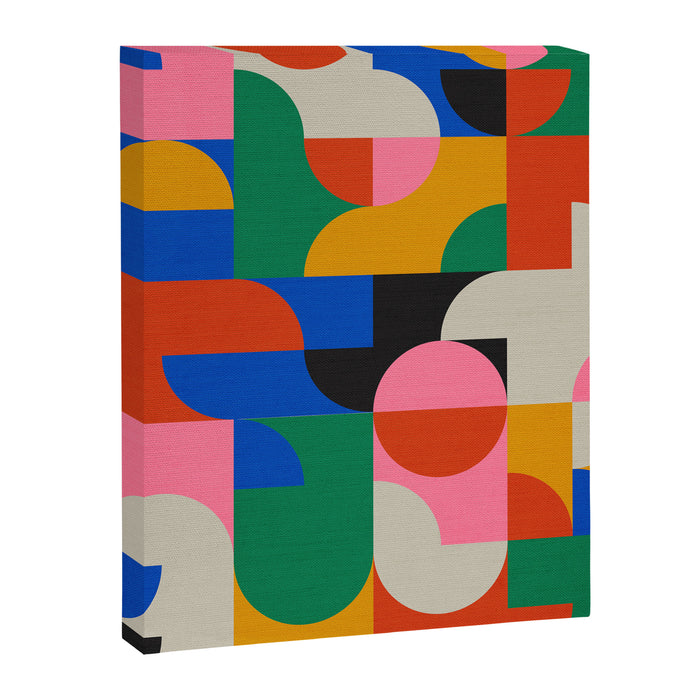 BAUHAUS PATTERN STUDY 01 Canvas Print Gallery Image 1
