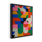 BAUHAUS PATTERN STUDY 01 Framed Canvas Print Gallery Image 2