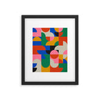 BAUHAUS PATTERN STUDY 01 Framed Art Print Gallery Image 5