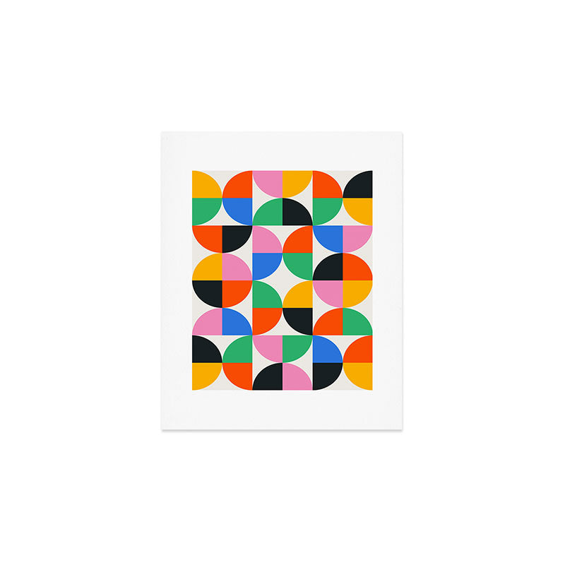 BAUHAUS PATTERN STUDY 02 Art Print Gallery Image 1
