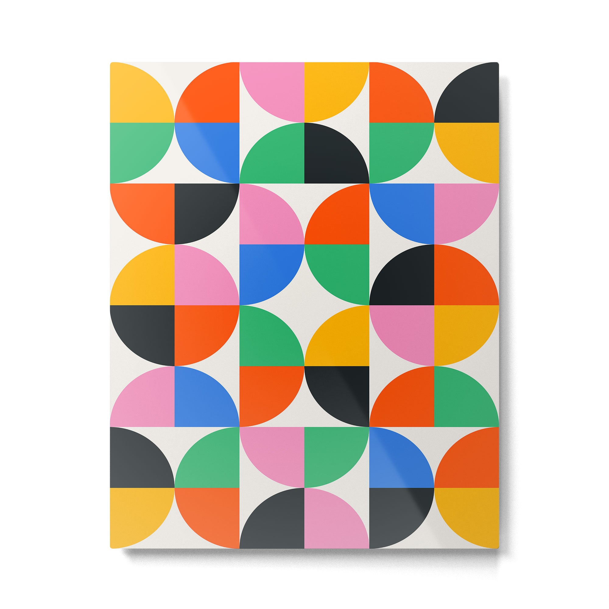 BAUHAUS PATTERN STUDY 02 Metal Print Gallery Image 4