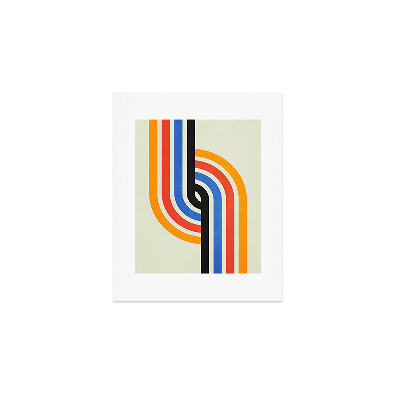 Bauhaus Tracks Art Print Gallery Image 1