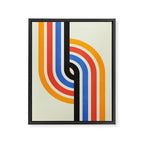 Bauhaus Tracks Framed Canvas Print Gallery Image 6