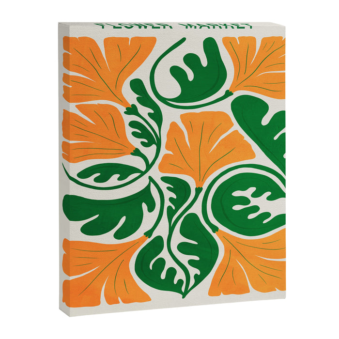 Blaze & Green: Les Fleurs | Flower Market 03 | Spring Summer 23 Canvas Print Gallery Image 1