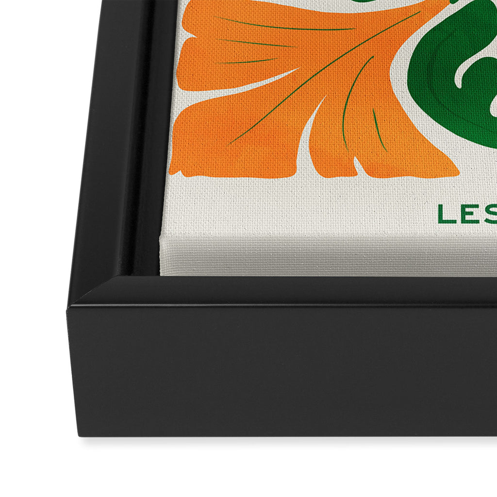 Blaze & Green: Les Fleurs | Flower Market 03 | Spring Summer 23 Framed Canvas Print Gallery Image 3