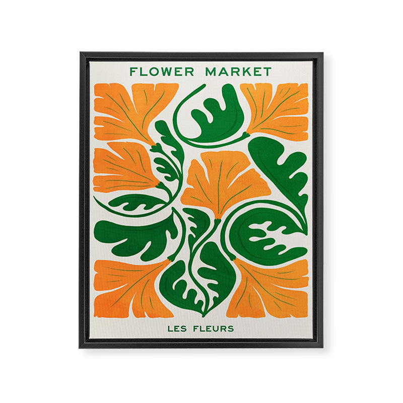 Blaze & Green: Les Fleurs | Flower Market 03 | Spring Summer 23 Framed Canvas Print Gallery Image 6