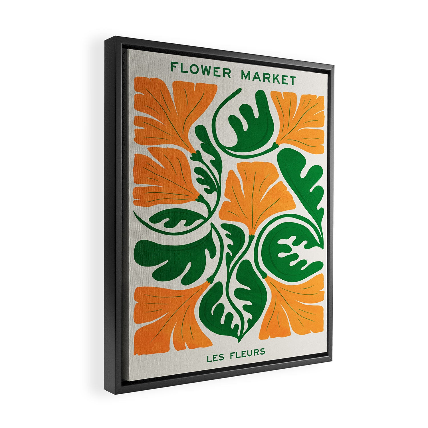 Blaze & Green: Les Fleurs | Flower Market 03 | Spring Summer 23 Framed Canvas Print Gallery Image 2