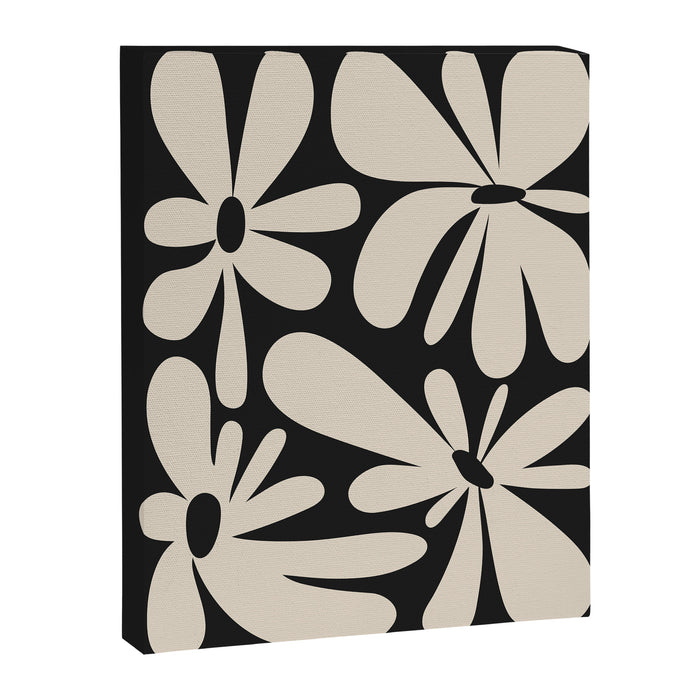 Bloom: Black & White Matisse Edition Canvas Print Gallery Image 1