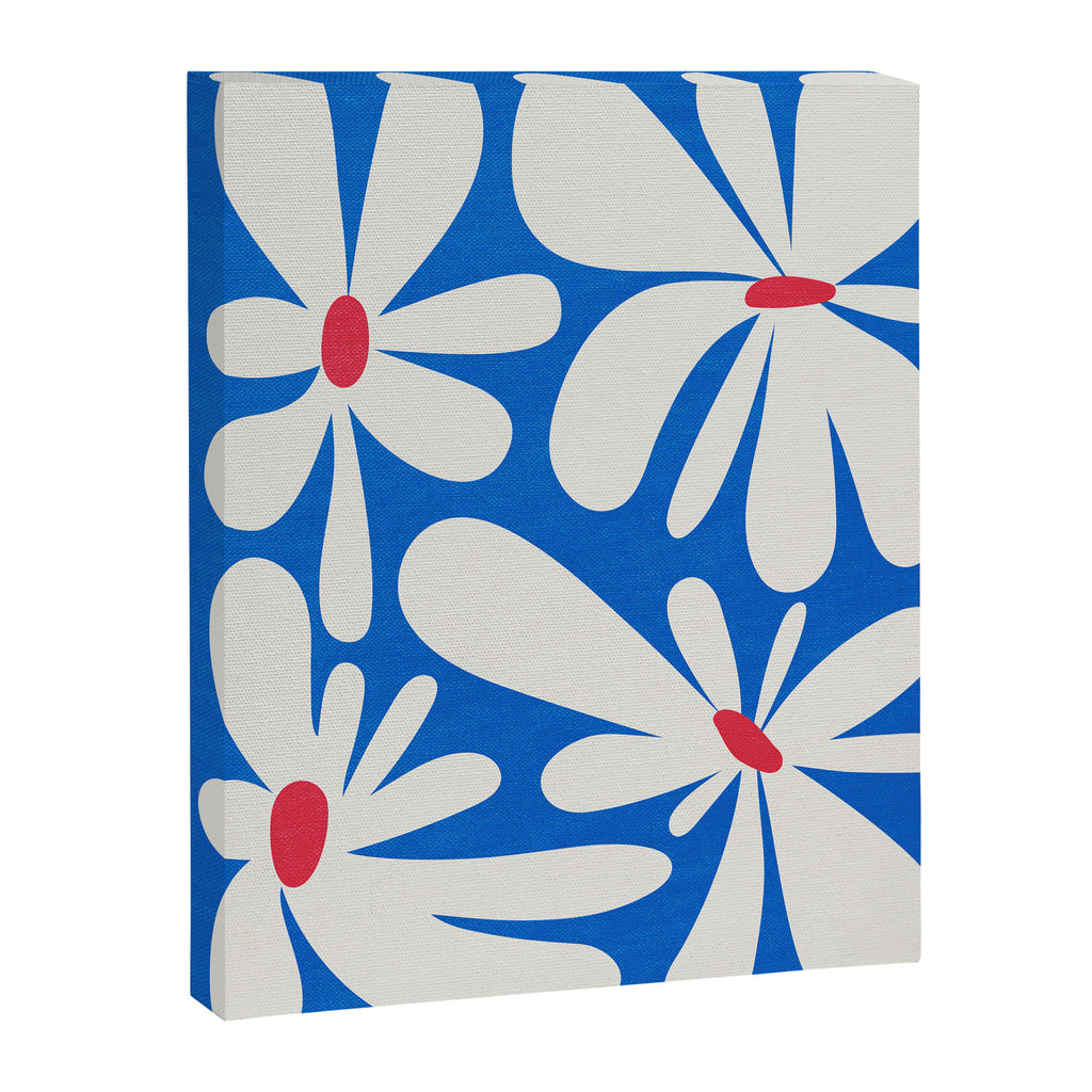 Bloom: Cobalt Blue Matisse Color Series 02 Canvas Print Gallery Image 6