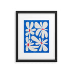 Bloom: Cobalt Blue Matisse Color Series 02 Framed Art Print Gallery Image 5