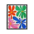 Bloom: Matisse Color Series 01 Framed Canvas Print Gallery Image 6