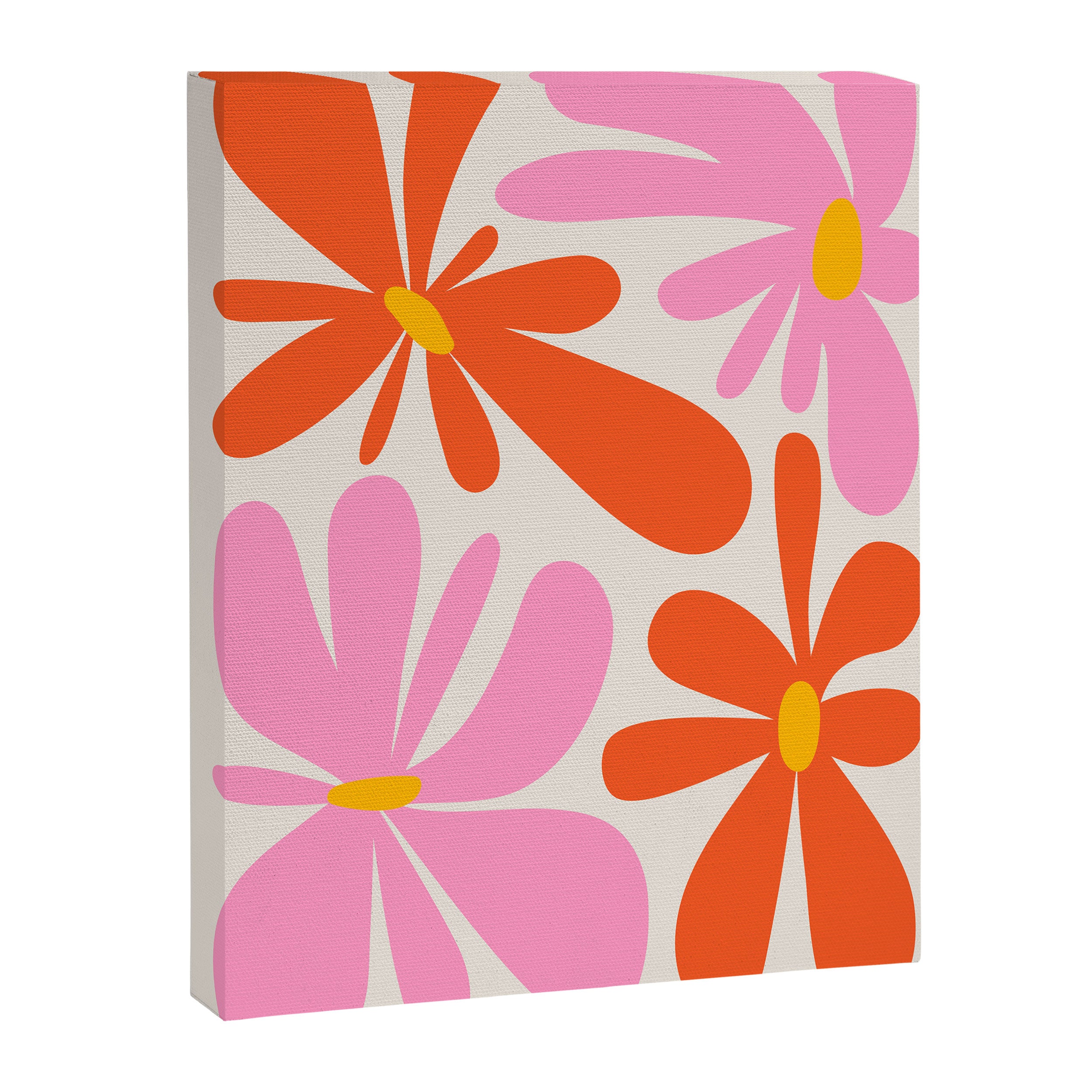 Bloom: Peach Matisse Color Series 04 Canvas Print Gallery Image 6