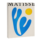 Blue Leaf & Sun: Matisse Paper Cutouts I Canvas Print Gallery Image 6