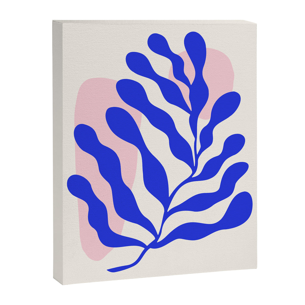 Blue Matisse Ferns Canvas Print Gallery Image 6