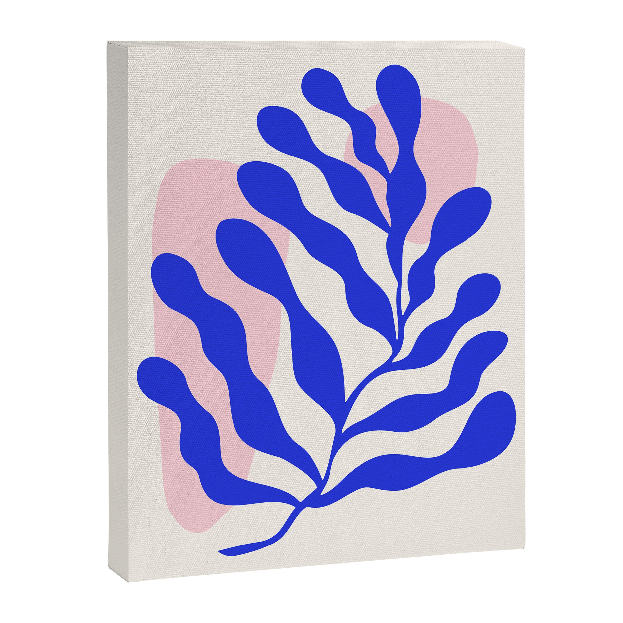 Blue Matisse Ferns Canvas Print Gallery Image 6
