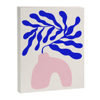 Blue Matisse Ferns II Canvas Print Gallery Image 6