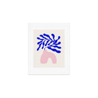 Blue Matisse Ferns II Art Print Gallery Image 1