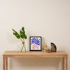 Blue Matisse Ferns II Framed Canvas Print Gallery Image 4