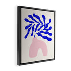 Blue Matisse Ferns II Framed Canvas Print Gallery Image 2