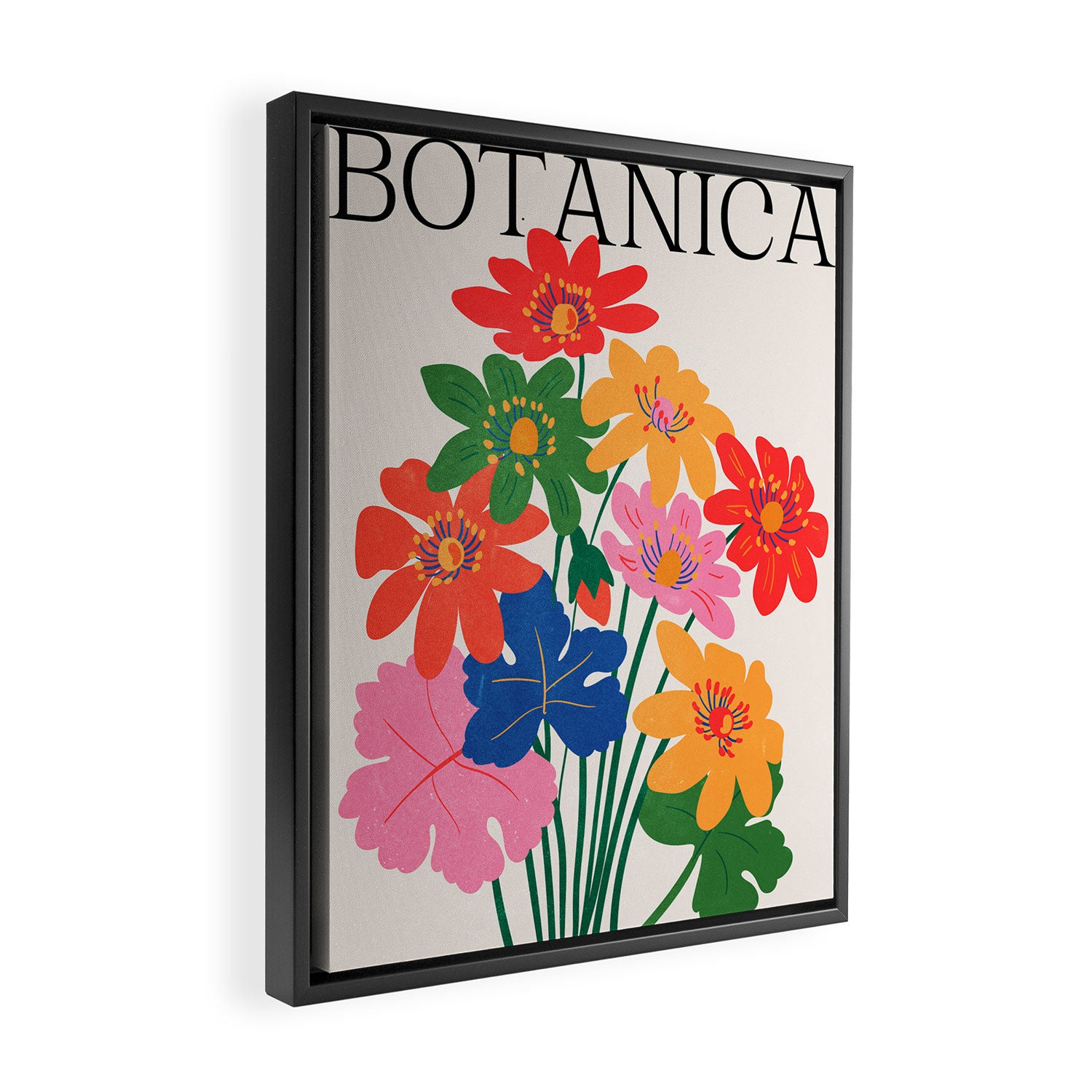 Botanica: Matisse Edition Framed Canvas Print Gallery Image 2