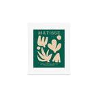 Bottle Green Collage: Paper Cutouts Matisse Edition Art Print Gallery Image 1