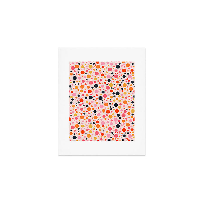 Bubbles: PATTERN 09 | The Peach Edition Art Print Gallery Image 1